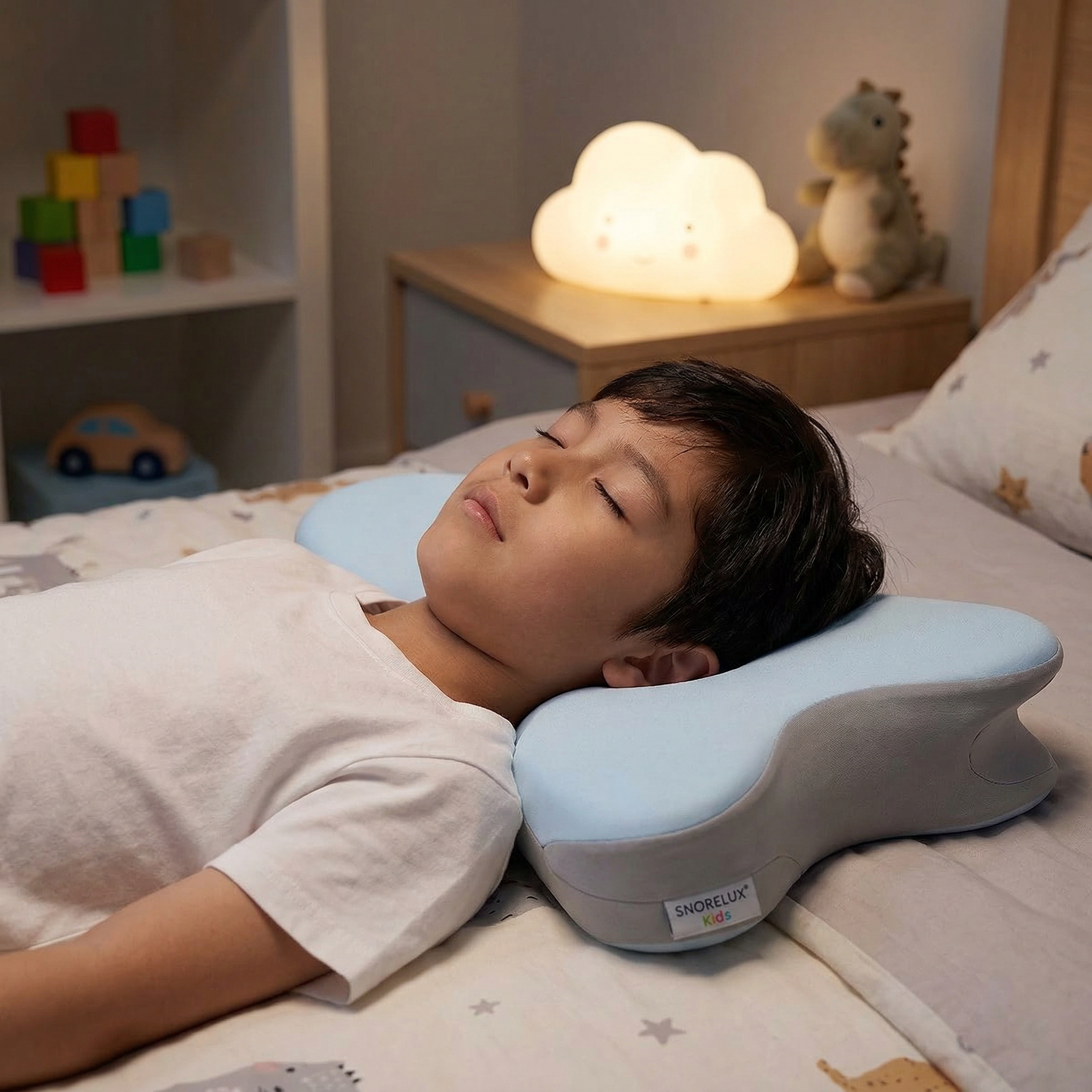 Kids Anti-Snore Pillow - Boys