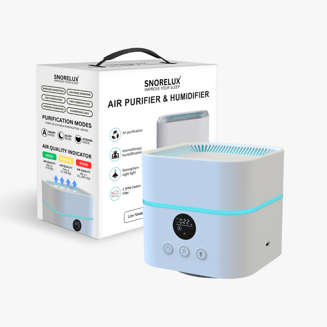 Bedroom Air-Purifier & Humidifier - Snorelux®